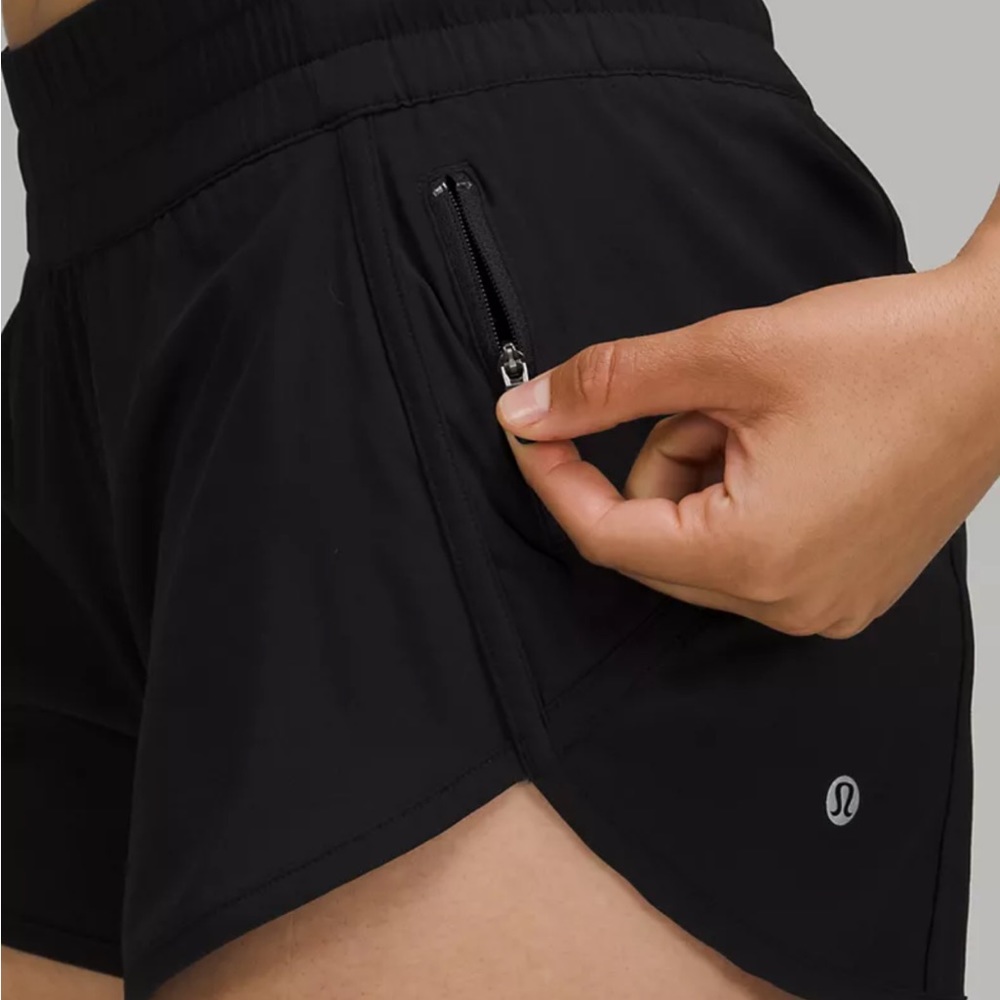 Lululemon shorts size 8-Tracker low rise lined shorts